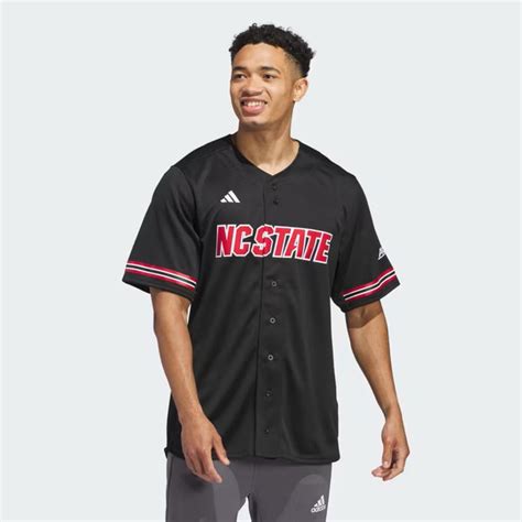 nc state wolfpack adidas black 2018 18 replica football jersey|ncsu wolfpack jersey.